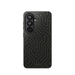 Black Circuit Board Design iPhone Case | MagSafe