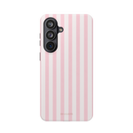 Pink Stripe Impact-Resistant Phone Case | MagSafe