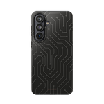 Black Circuit Board Design iPhone Case | MagSafe