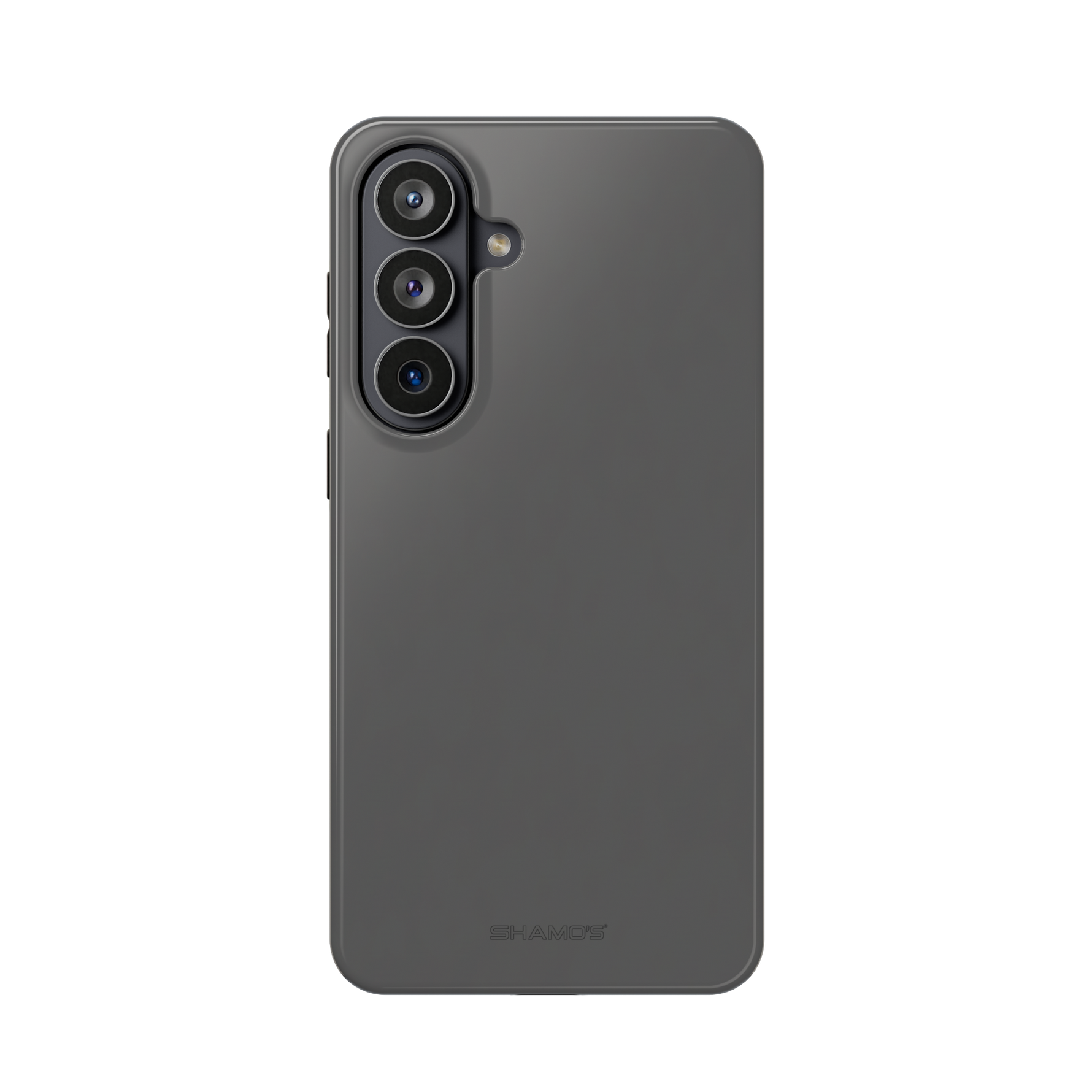 Charcoal Ink Black Solid Color Impact-Resistant iPhone Case | Slim Shockproof Magsafe-Compatible