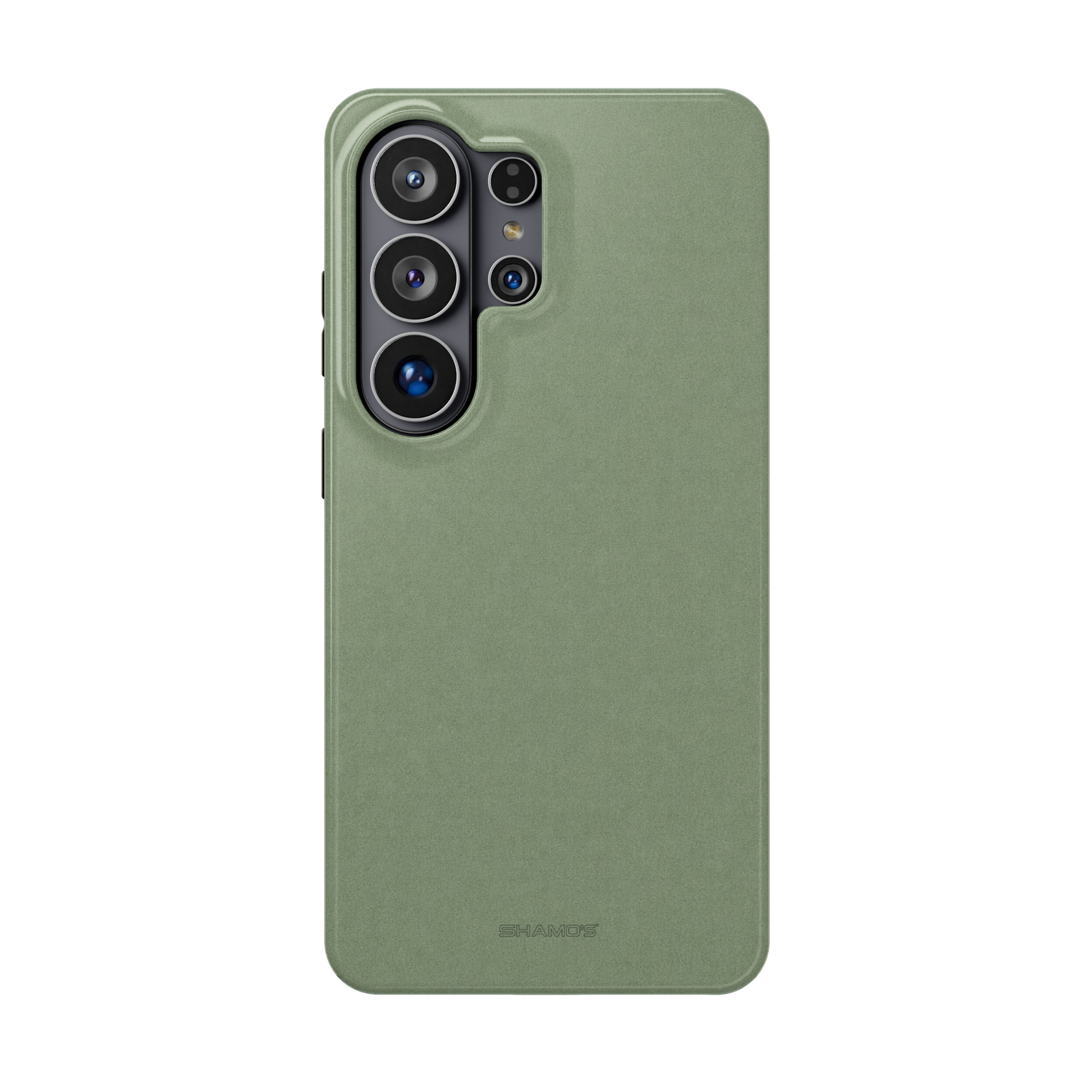 Olive Green MagSafe Compatible Impact-Resistant iPhone Case