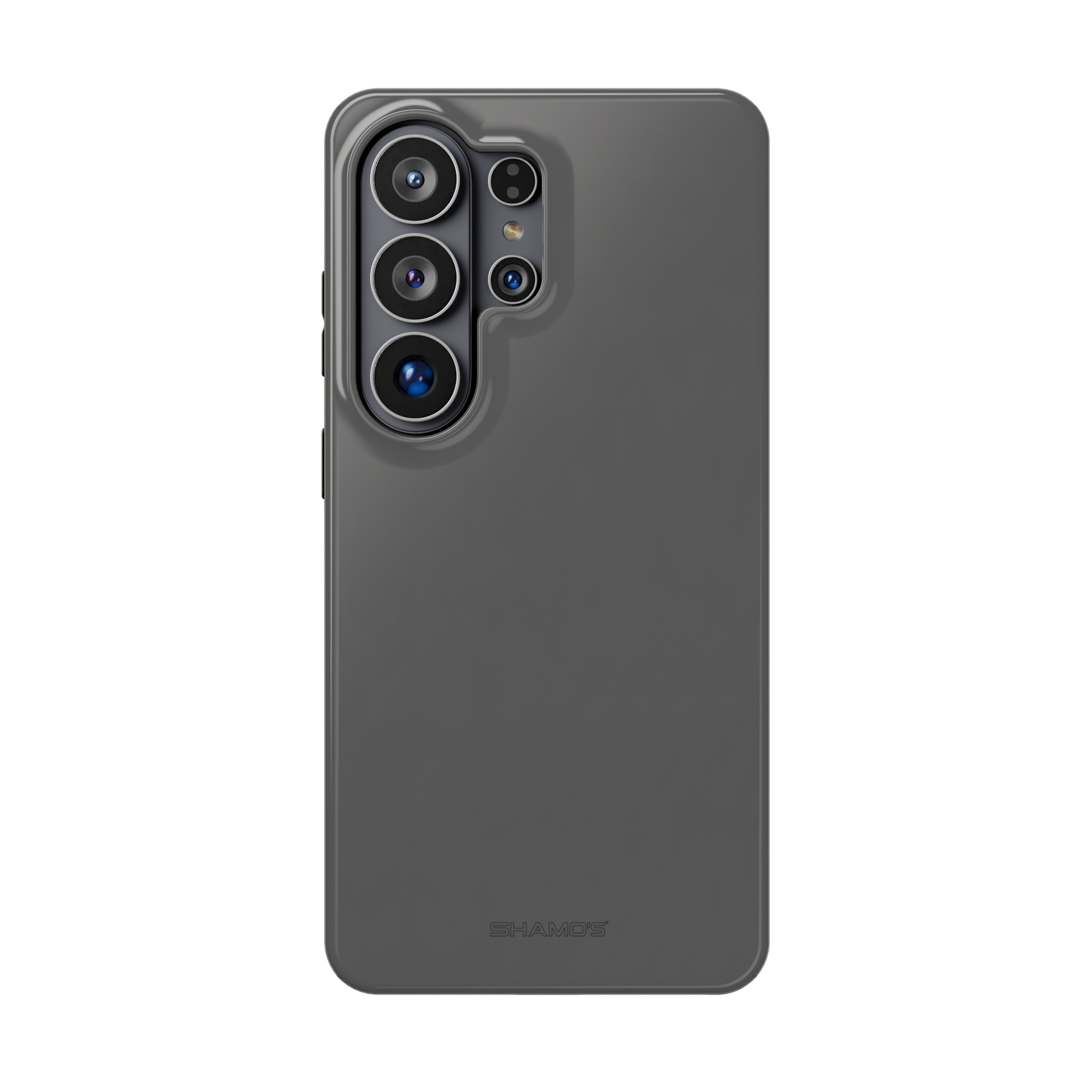 Charcoal Ink Black Solid Color Impact-Resistant iPhone Case | Slim Shockproof Magsafe-Compatible