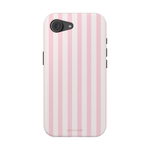 Pink Stripe Impact-Resistant Phone Case | MagSafe