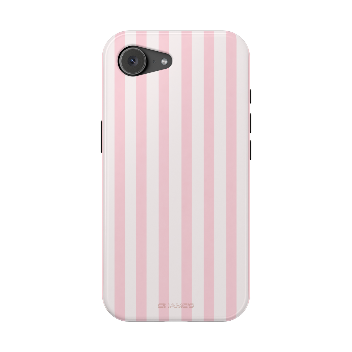 Pink Stripe Impact-Resistant Phone Case | MagSafe