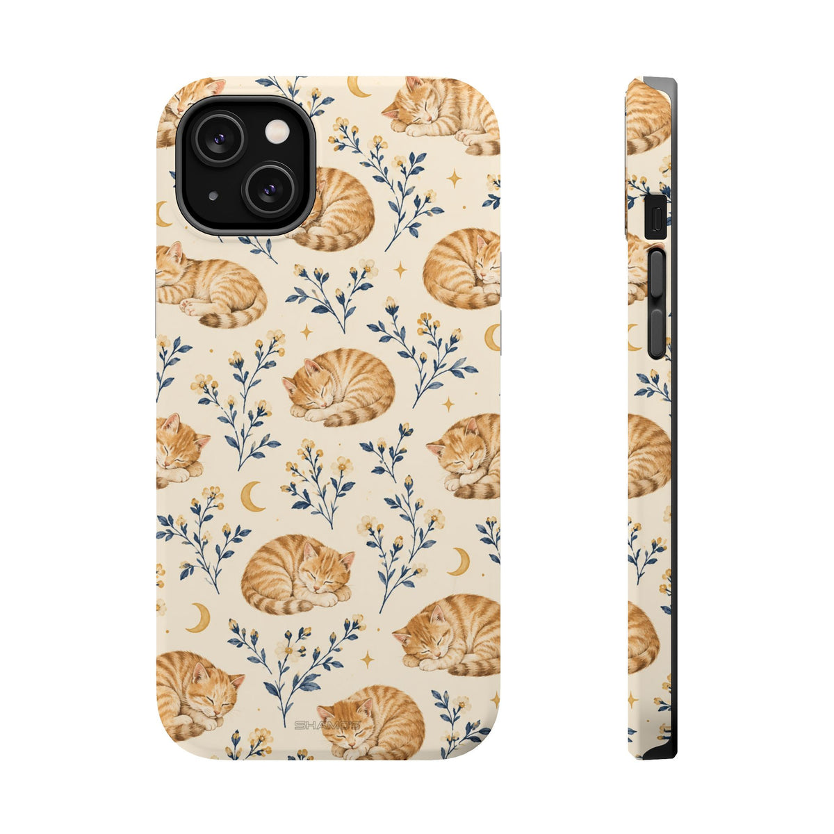iPhone 14 Plus Matte — Sweet Kitten Dreams — native front