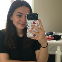 Amateur mirror selfie - Love Doodle case