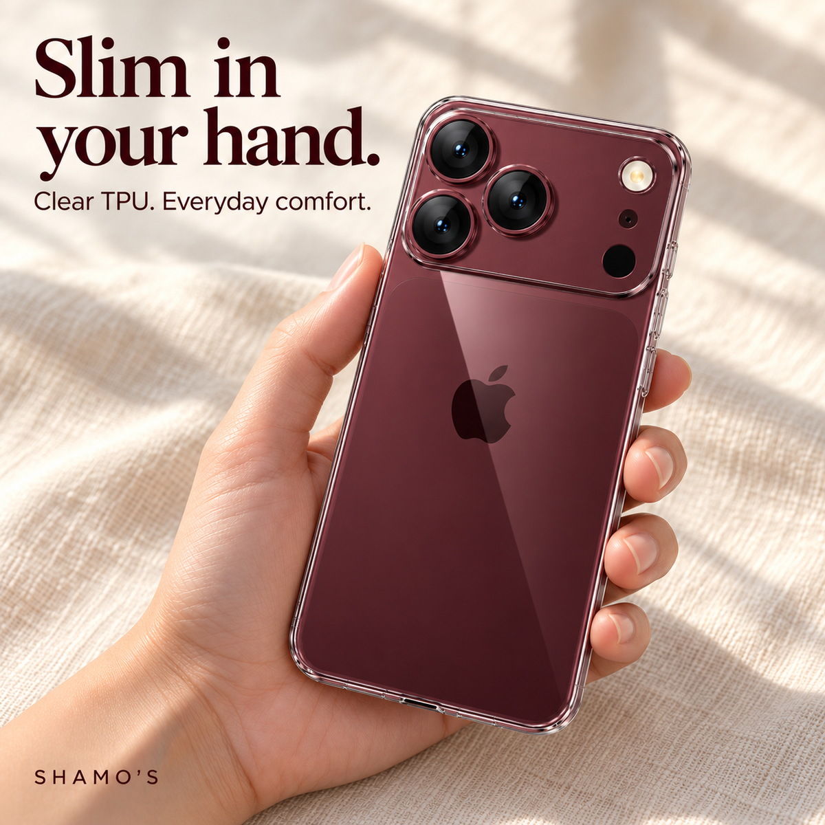 iPhone 17 Cases Clear, Soft, TPU, Flexible