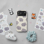 Animal accessories flatlay