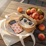 Canvas tote farmers market