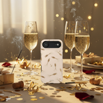 Champagne case party scene