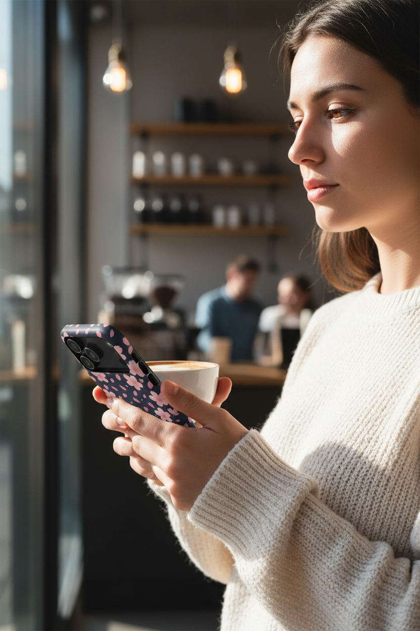 Corrected flash - café interior