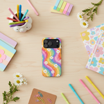 Desk flat lay lifestyle shot