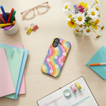Desk flat lay lifestyle shot