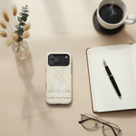 Desk flatlay lifestyle shot