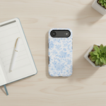 Desk organization with phone case