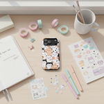 Desk with stationery