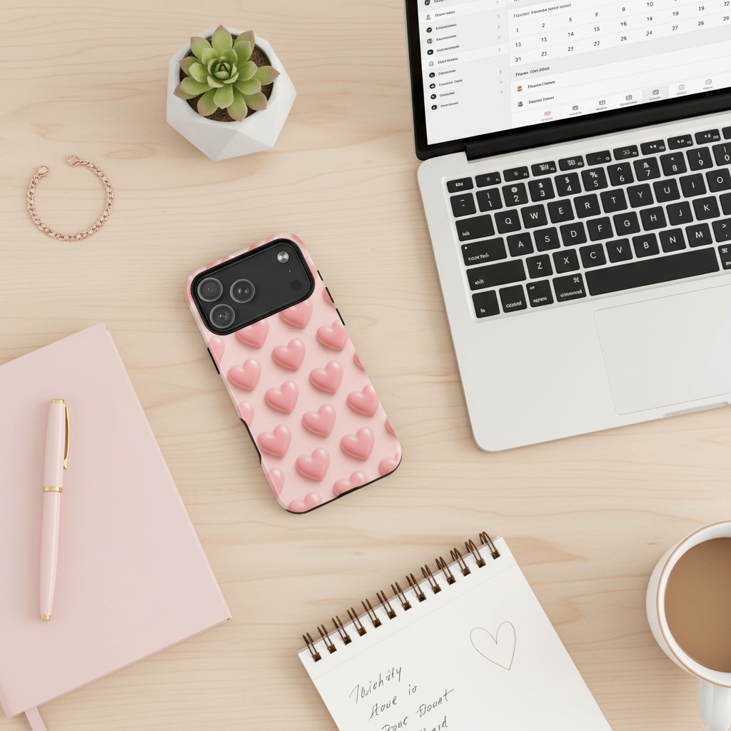 Desk workspace lifestyle