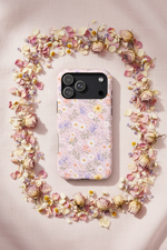 Dried Flowers Flatlay