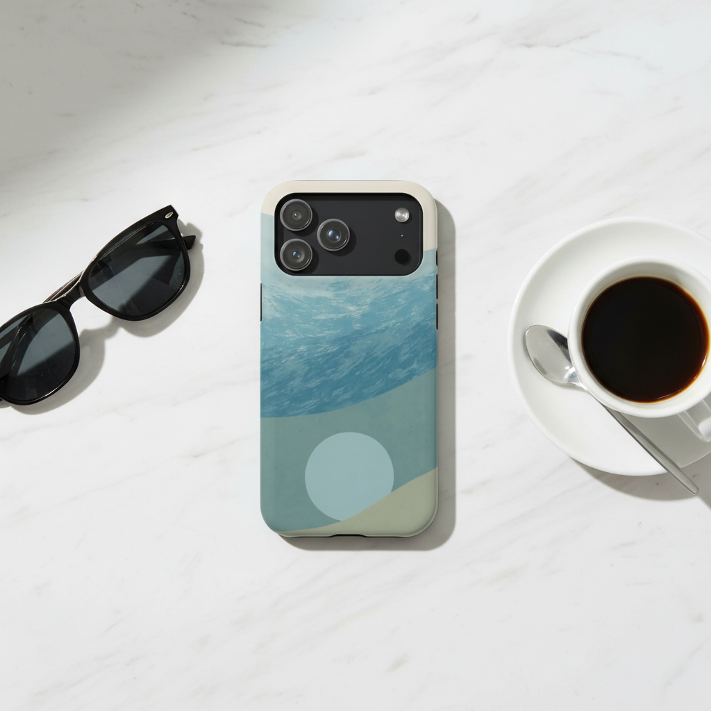 Flat lay with accessories