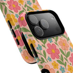 Floral Tough Magnetic MagSafe Phone Case - Stylish Protection for Everyday Use - iPhone 17 Pro Max - close view #iphone-17-pro-max