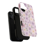 Floral Pattern | Compatible with MagSafe iPhone Case - iPhone 16 - exploded view #iphone-16