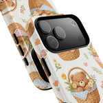 Close-up of overlapping teddy berry basket cases #iphone-18-pro