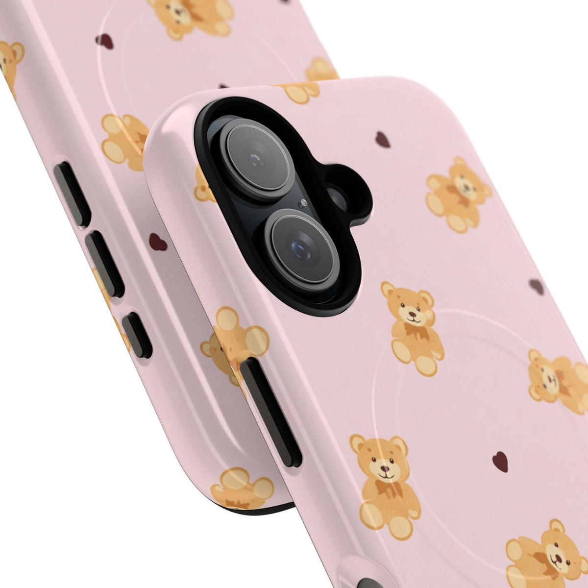 Teddy Bear in Love MagSafe Phone Case - iPhone 16 Plus - close view #iphone-16-plus