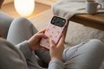 Teddy Bear in Love MagSafe Phone Case - iPhone 17 Pro - lifestyle4 view #iphone-17-pro