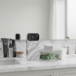 Marble case with skincare #iphone-17-pro