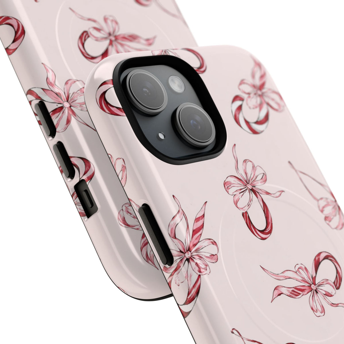 Pink Ribbon Tough Phone Case | MagSafe - iPhone 13 - close view #iphone-13
