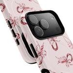 Pink Ribbon Tough Phone Case | MagSafe - iPhone 17 Pro - close view #iphone-17-pro