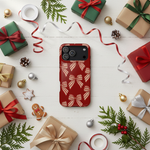 Gift wrapping flat lay