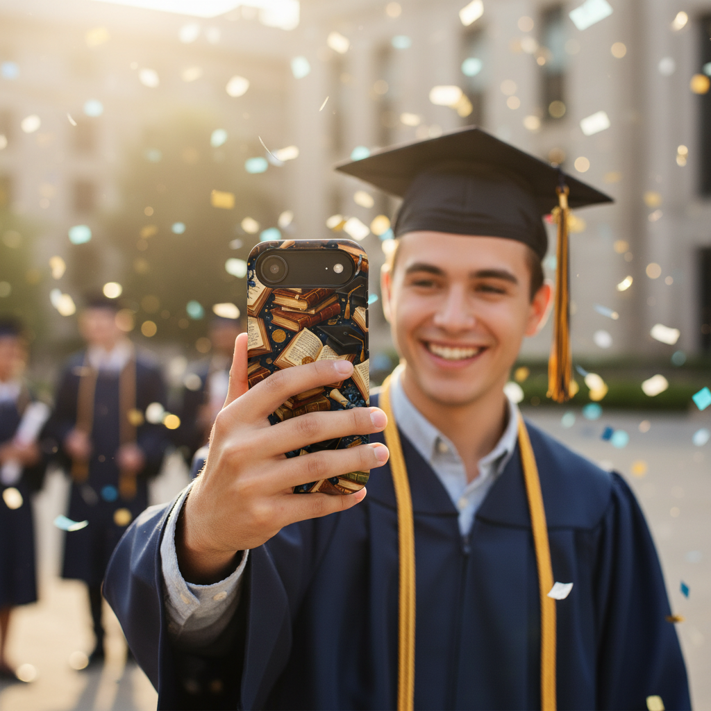 Graduation selfie