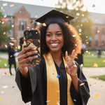 Graduation selfie