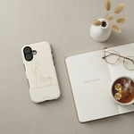 Gratitude journal flatlay