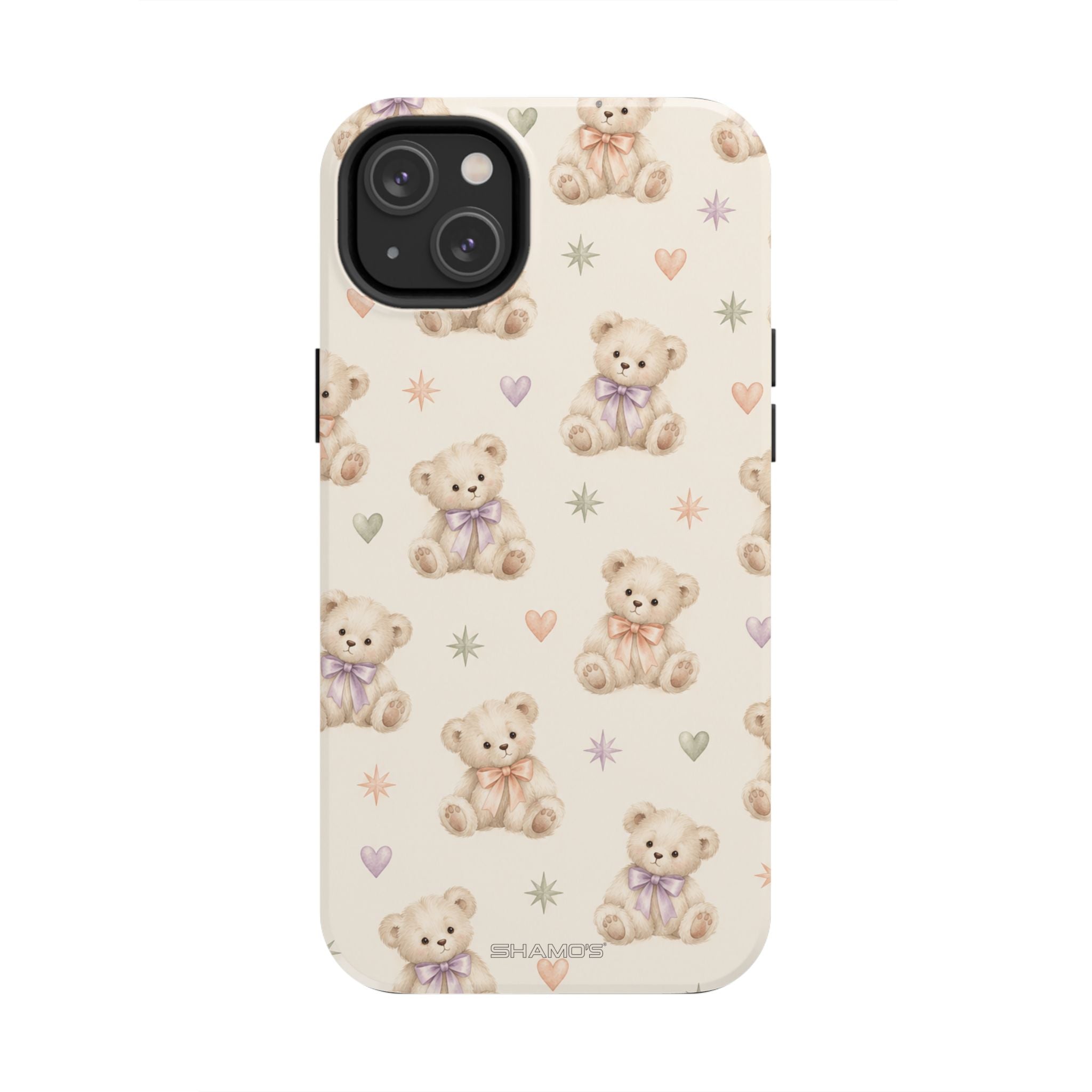 iPhone 14 Plus — Cute Pastel Bear — native front