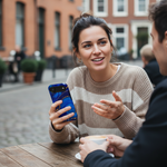 Blue Gold Marble iPhone 17 Air Case - Authentic Lifestyle