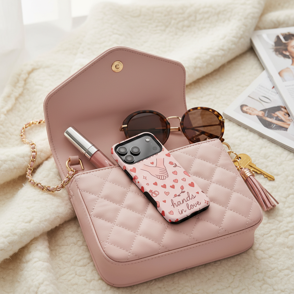 In purse with accessories