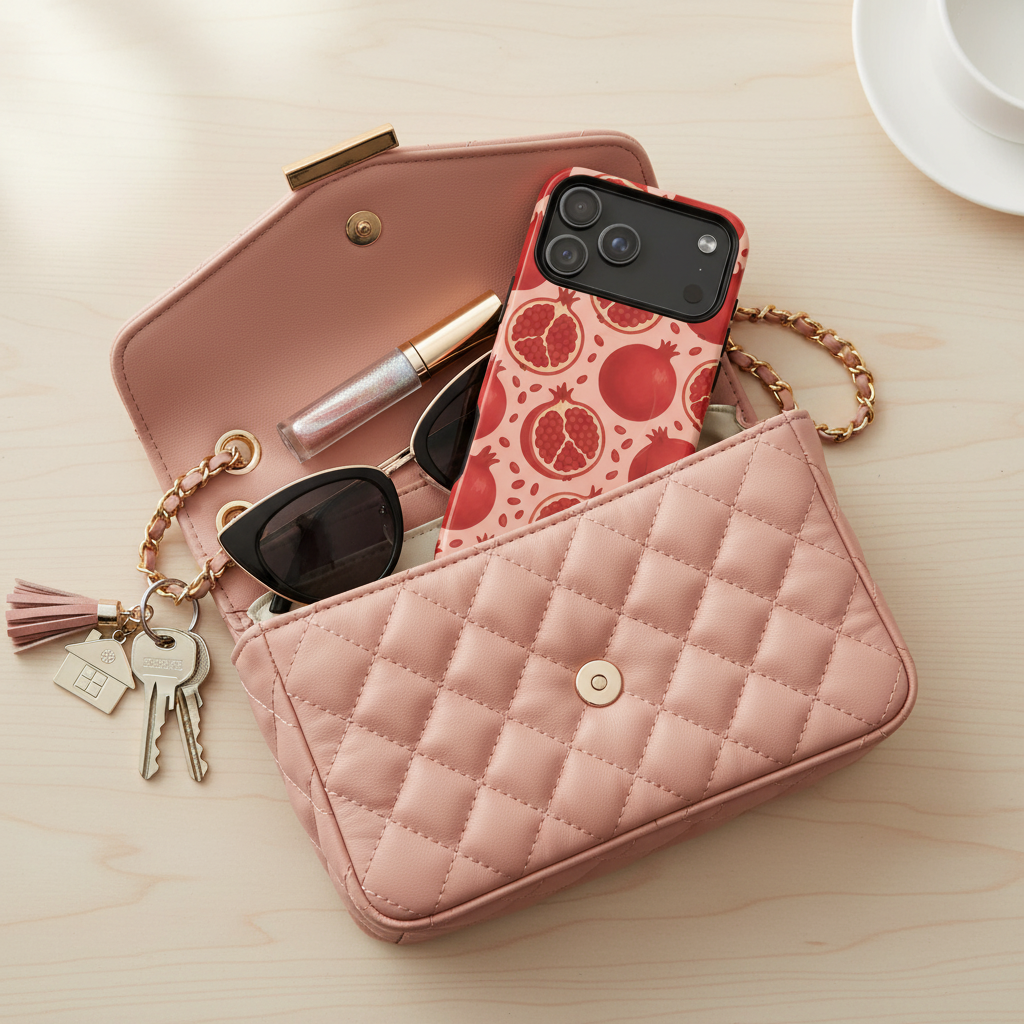 In purse with accessories