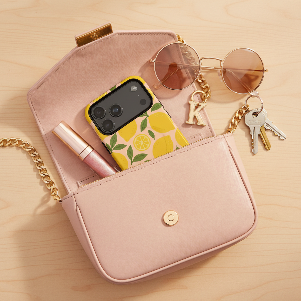 In purse with accessories