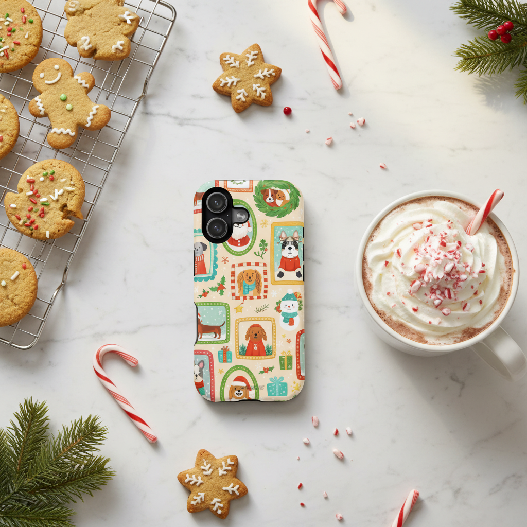 Kitchen counter with hot chocolate