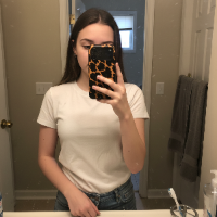 Mirror selfie - Leopard Print case