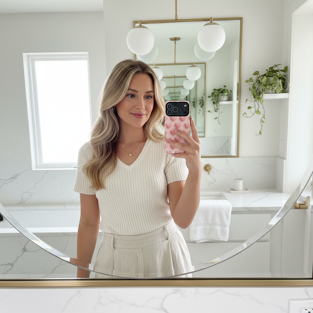 Mirror selfie lifestyle