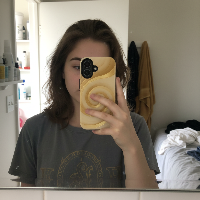 Mirror selfie - Luxury Swirl Gold case