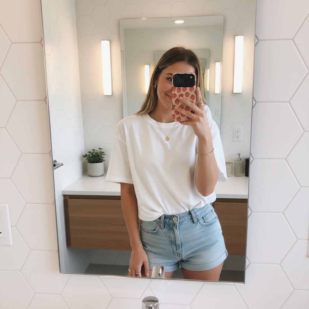 Mirror selfie