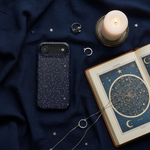 Night sky flat lay