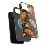 Nocturne Ginkgo MagSafe phone case, layered construction #iphone-13