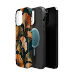 Nocturne Ginkgo MagSafe phone case, layered construction detail A #iphone-14