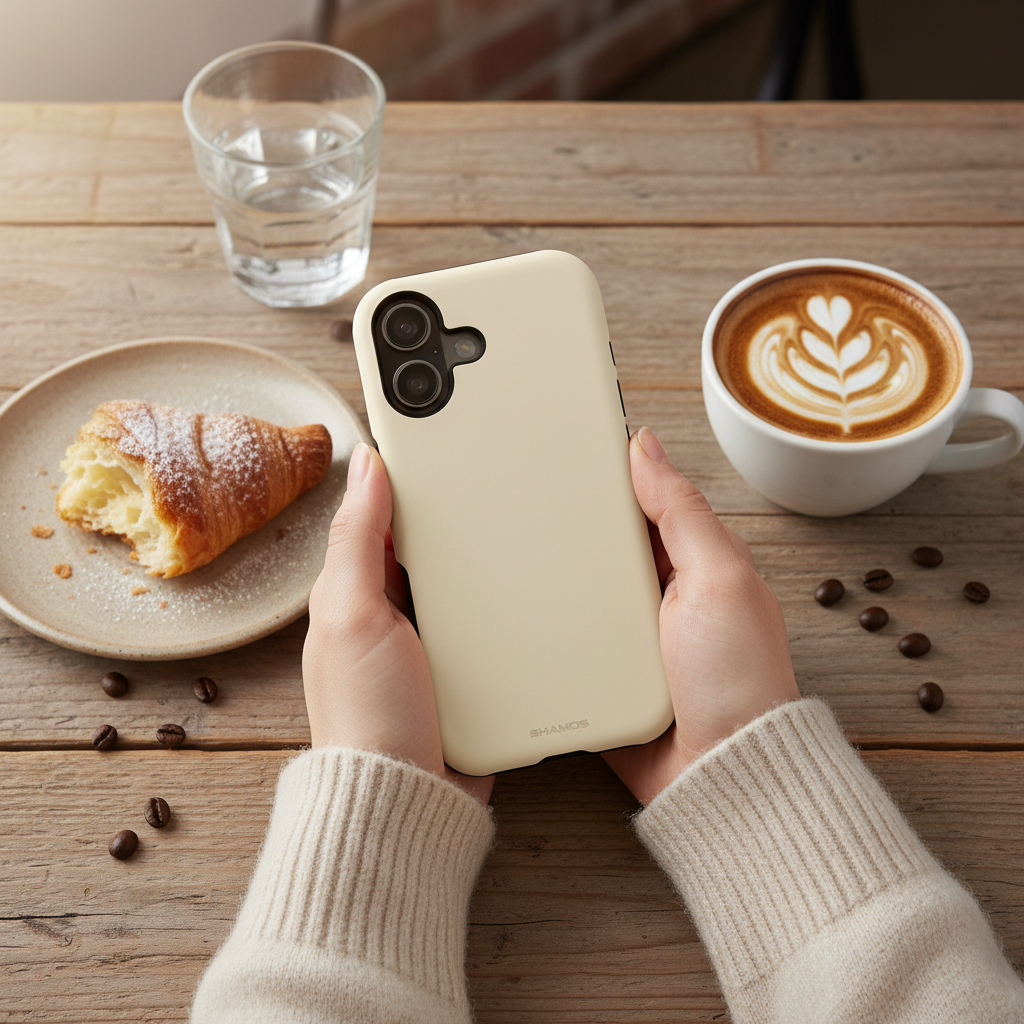 Overhead café moment