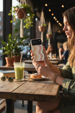 Pastel wavy phone case cafe